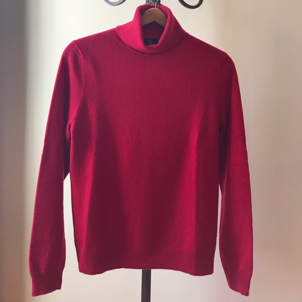 Brooks Brothers Cashmere Turtleneck L